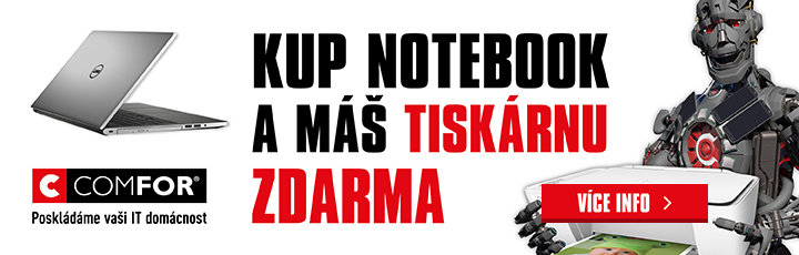 Kup notebook a máš tiskárnu zdarma